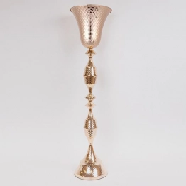 Βάζο Μεταλλικό Χρυσό 21x85εκ. ESTHETI 752-22061