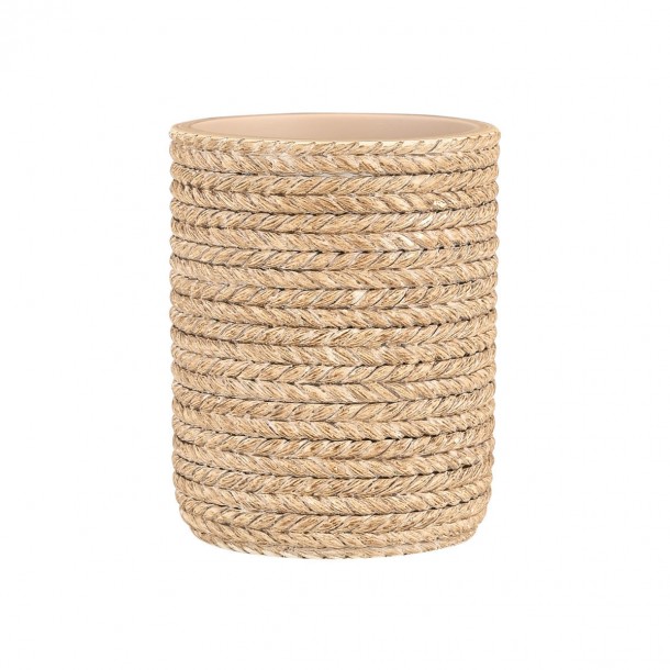 Ποτηροθήκη Ρητίνης Μπεζ Nautica 7,5x9,2εκ. Estia 02-34665