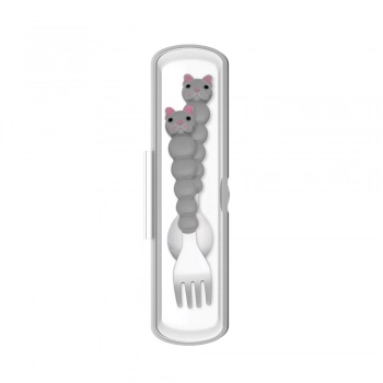 Σετ Κουτάλι & Πιρούνι Σε Θήκη Ανοξείδωτο Bulldog Melii MEL20200