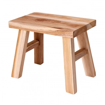 Διακοσμητικό Σκαμνάκι Teakwood 31x19x25εκ. MRShome 0046000
