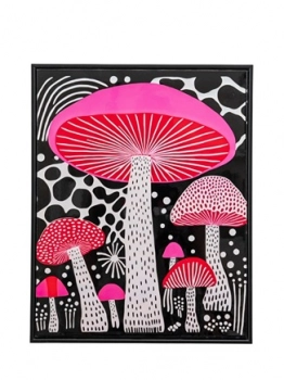 Πίνακας Με Κορνίζα Μανιτάρια Multi 40x2,8x50εκ. Zen Collection 25.60.52252