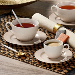 Φλυτζάνι Τσαγιού 230ml In-glaze Stoneware Venus Beige CRYSPO TRIO 25.091.16