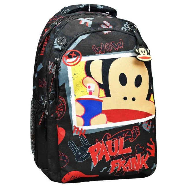 Τσάντα Πλάτης Ανατομική Paul Frank Graffiti Με 3 Θέσεις Με Θήκη Laptop 30x28x48εκ.-25lt Gim 50-3689