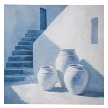 Πίνακας Καμβάς Greek Island 80x80εκ. iliadis 92696