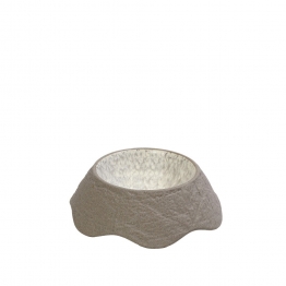Μπωλ Σερβιρίσματος Stoneware Μπεζ Spirit Rock ESPIEL 12,5x12,5x3,5εκ. NIC709K6