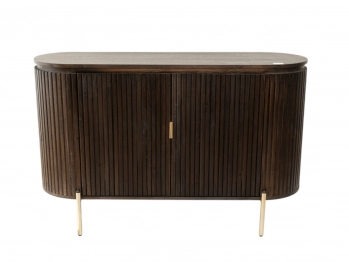 Μπουφές Ξύλινος-Μεταλλικός Καφέ-Χρυσός 120x40x75εκ. Zen Collection 25.23.51747