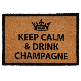 Πατάκι Εισόδου 39x59εκ. KEEP CALM & DRINK CHAMPAGNE MRShome 0007003
