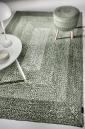 Χαλί 140x200εκ. Βαμβακερό Shades Olive Guy Laroche