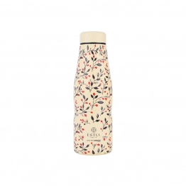 Θερμός-Μπουκάλι Ανοξείδωτο Flask Bloom Beige Save The Aegean Estia 500ml-7x7x22,3εκ. 01-31558