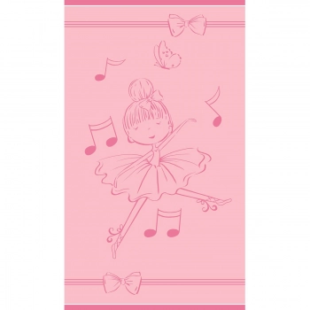 Πετσέτα Θαλάσσης Βαμβακερή Velour Pink 70x120εκ. Dancing Melinen 20004884