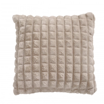 Διακοσμητικό Μαξιλάρι Fleece 40x40εκ. Throws 1357 Taupe Das Home