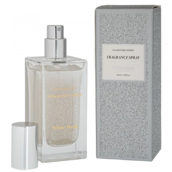 Αρωματικό Spray Χώρου White Musk 50ml Με Glitter Ασημί iliadis 90034