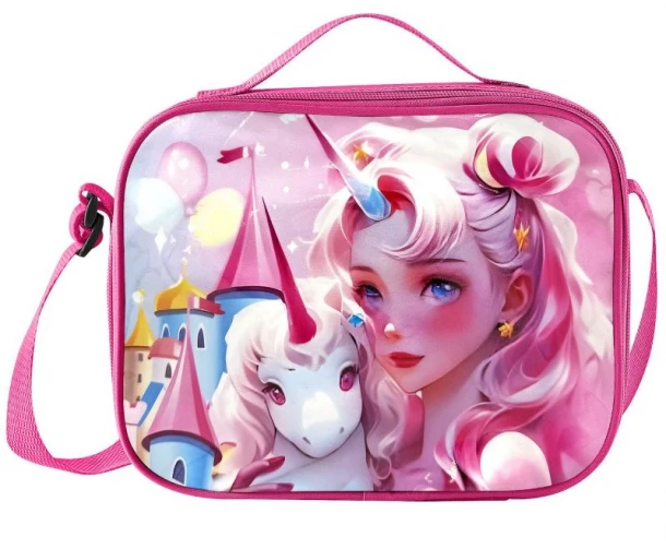 Ισοθερμικό Τσαντάκι Φαγητού Μονόκερος 24x9x18εκ. Justnote 50-3406