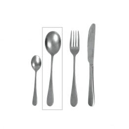 Κουτάλι Φαγητού Ανοξείδωτο 18/0 Benefit Stone ESPIEL 20,5εκ. CUV403K12