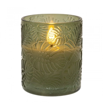 Κερί Led Πράσινο 8,5x10εκ. iliadis 87075