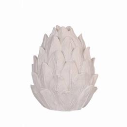 Κηροπήγιο Κεραμικό Λευκό Art Et Lumiere Φ17x19εκ. 15034