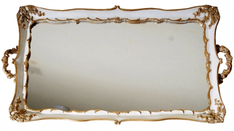 Δίσκος Σερβιρίσματος Με Καθρέπτη Πολυεστερικός Royal Art 34x22εκ. YUA4/941CR