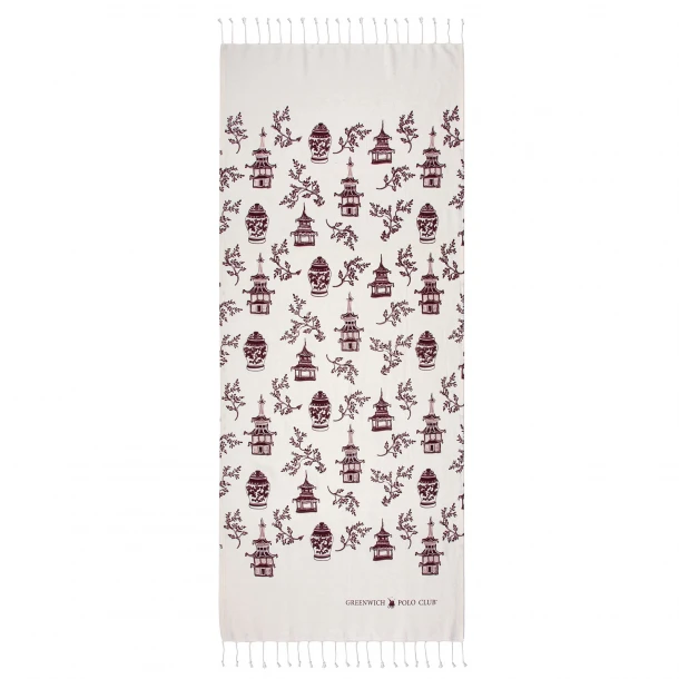 Πετσέτα Θαλάσσης-Παρεό Βαμβακερή 80x180εκ. Essential 3671 Greenwich Polo Club