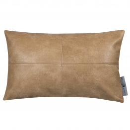 Διακοσμητικό Μαξιλάρι Faux Leather 30x50εκ. Essential 3986 Khaki Greenwich Polo Club