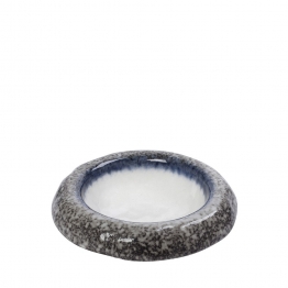 Μπωλ Σερβιρίσματος Stoneware Λευκό-Γκρι Fusion ESPIEL 15,8x4,8εκ. GMT302K4