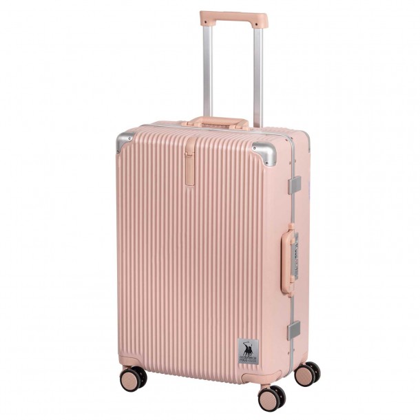 Βαλίτσα Καμπίνας 56x40x21εκ. Premium 7506 Nude Greenwich Polo Club