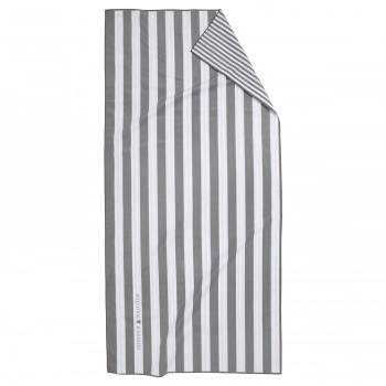 Πετσέτα Θαλάσσης Microfiber 80x170εκ. Essential 5220 Grey Greenwich Polo Club