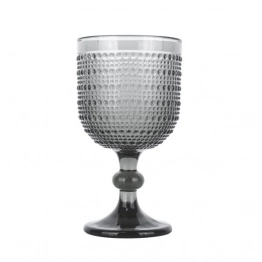 Σετ Ποτήρια Κρασιού 6τμχ Γυάλινα Rando Smoke 250ml CRYSPO TRIO 52.404.54