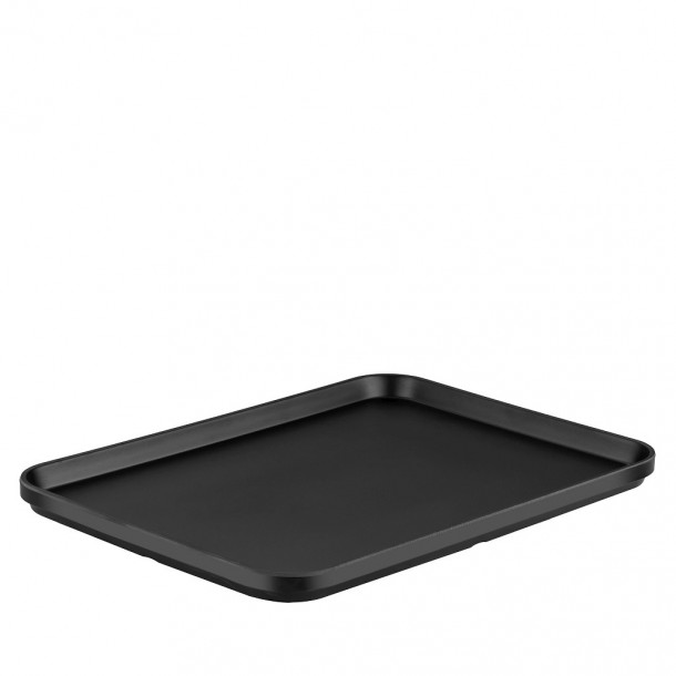 Πιάτο Φαγήτου Ορθογώνιο Μελαμίνης Black Gravity Matt ESPIEL 34x26εκ. MLB2327K18-6