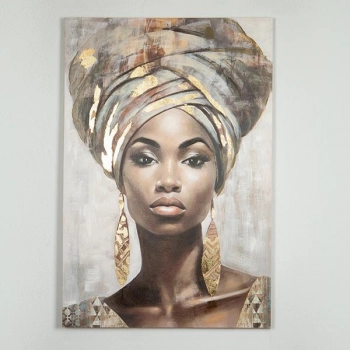 Πίνακας Καμβάς Πορτραίτο Γυναίκα 80x3,5x120εκ. ESTHETI 755-12034