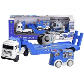 Νταλίκα Police Friction Με Ήχους 37x7x12εκ. Toy Markt 70-2367