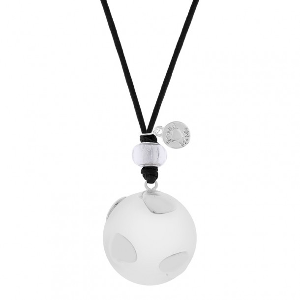 Μενταγιόν Επάργυρο-Βαμβακερό Babybell Silver Hearts Proud Mama PM-272