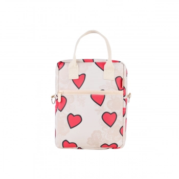 Τσάντα Φαγητού Ισοθερμική PVC Leather Tender Lace 7lt-20x14x27εκ. Save The Aegean Estia 01-32999