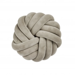 Διακοσμητικό Μαξιλάρι Βελούδινο Φ35εκ. Deco 2293 Beige Das Home