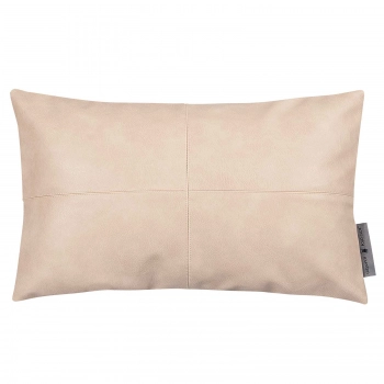 Διακοσμητικό Μαξιλάρι Faux Leather 30x50εκ. Essential 3985 Cream Greenwich Polo Club