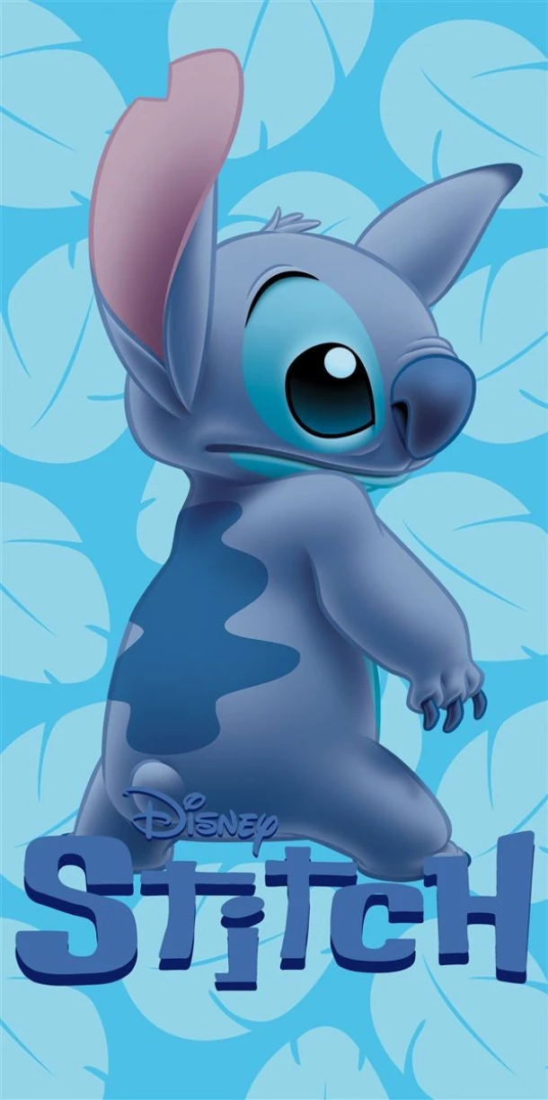 Πετσέτα Θαλάσσης Παιδική Quick Dry Microfiber 70x140εκ. Disney Home Lilo & Stitch 544 Sky Blue Dimcol