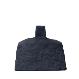 Βάζο Κεραμικό Μαύρο ESPIEL 29,6x11,7x25,5εκ. TOF208