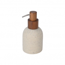 Ντισπένσερ Ρητίνης Μπεζ 8x15,5εκ. Jute Estia 02-25823