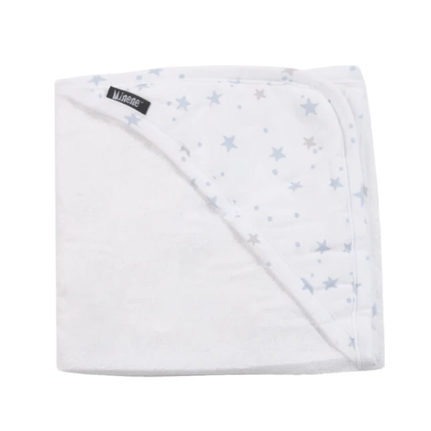 Κάπα Bamboo 75x75εκ. Stars Blue Minene 19302002760OS