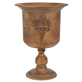 Αμφορέας Μεταλλικός Χρυσός 30,5x30,5x41,5εκ. iliadis 89343