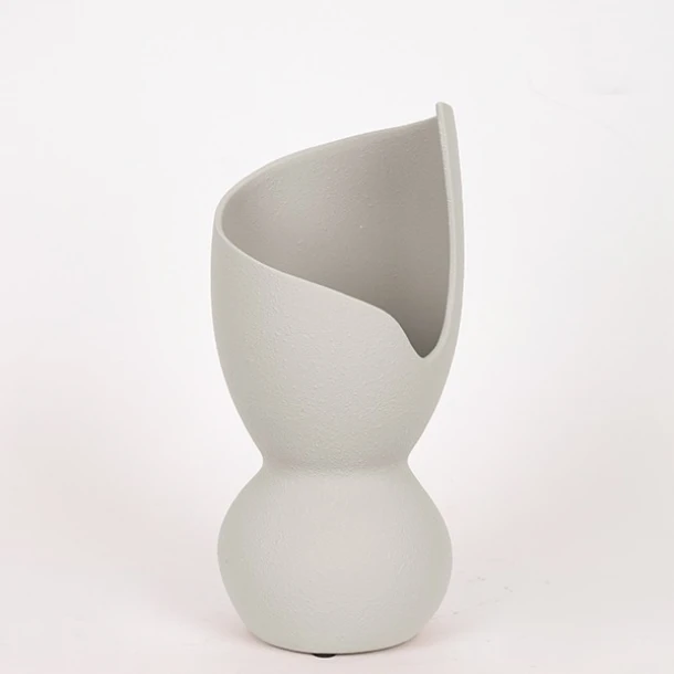 Βάζο Κεραμικό Μπεζ 17x35εκ. ESTHETI 819-00505