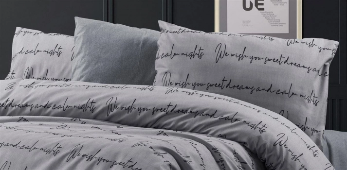 Μαξιλαροθήκη Φάκελος Polycotton 50x70εκ. Αρίσβη 472 Grey DimCol