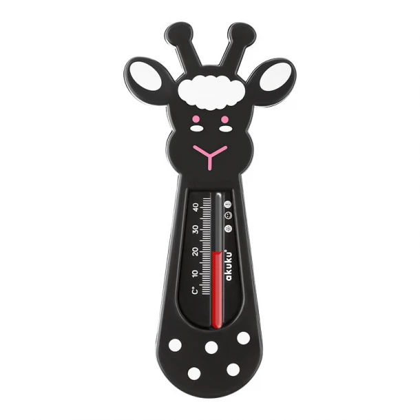 Θερμόμετρο Μπάνιου Προβατάκι Μαύρο akuku A0494