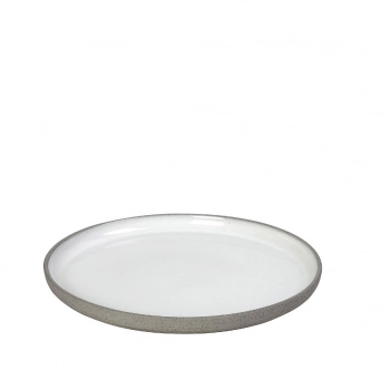 Πιάτο Φρούτου Ρηχό Stoneware Sandy White ESPIEL 19x2εκ. GMT430K5