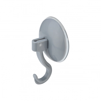 Κρεμάστρα Πετσέτας Πλαστική Γκρι 5x5x8,5εκ. Estia 02-25281