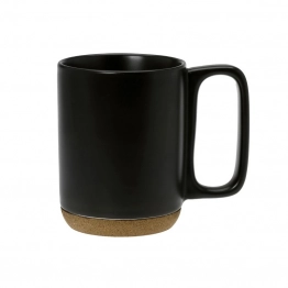 Κούπα Πορσελάνης Με Βάση Φελλού 300ml Cork Black CRYSPO TRIO 10.075.25