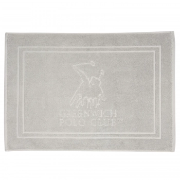 Ταπέτο Μπάνιου Βαμβακερό 50x70εκ. Essential 3091 Γκρι Ανοιχτό Greenwich Polo Club