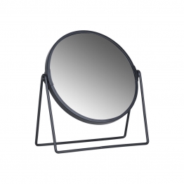 Καθρέπτης Επιτραπέζιος Με Μεταλλική Βάση Μαύρος 18,5x7,5x20,5εκ. Estia 02-34016