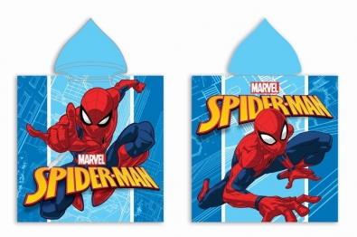 Πόντσο Παιδικό Microfiber 50x100εκ. Spiderman 29 Digital Print Disney Dimcol