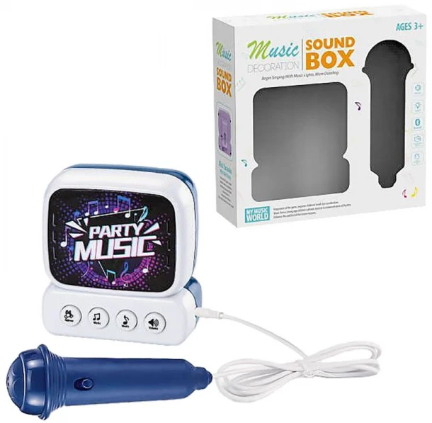 Μουσικό Κουτί-Καραόκε 17x5x17εκ. Toy Markt 76-159