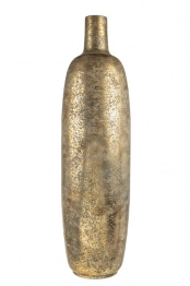Βάζο Επιδαπέδιο Μεταλλικό Ασημί 19,5x70,5εκ. Zen Collection 26.16.52800
